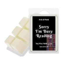 Load image into Gallery viewer, Soy wax melts in a packaging with 'Evie & Park' branding and text.